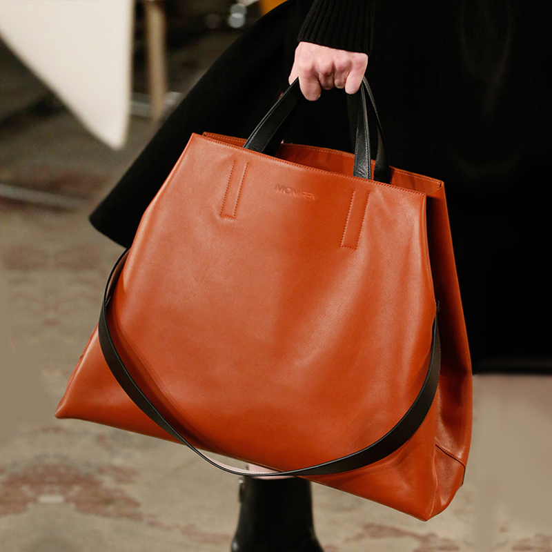Tote Bag Bucket Bag Women's Bag 2026 New Genuine Leather Women's Bag Large Capacity Bag Handbag Briefcase Summer