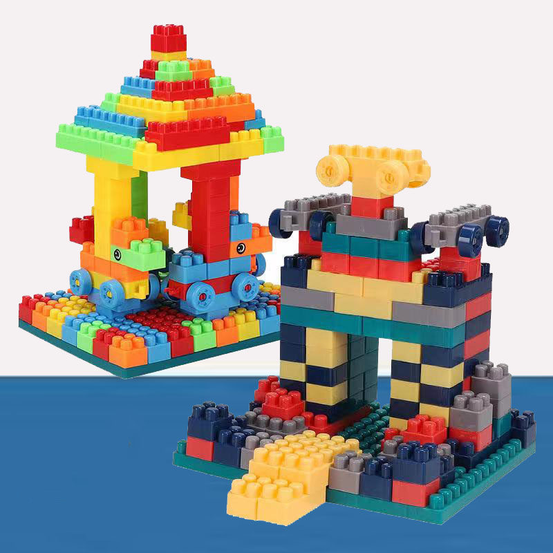 Children's baby large grain building blocks underfloor kindergarten boys girls 3-6 assembly diy universal early teaching puzzle toy