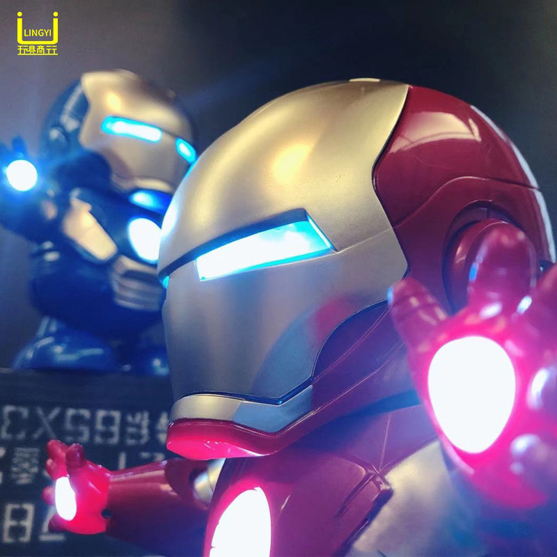 Net Red New Shivering Street Dance Robot Great Bumblebee Steelman Robot Light Music Electric Children Toy