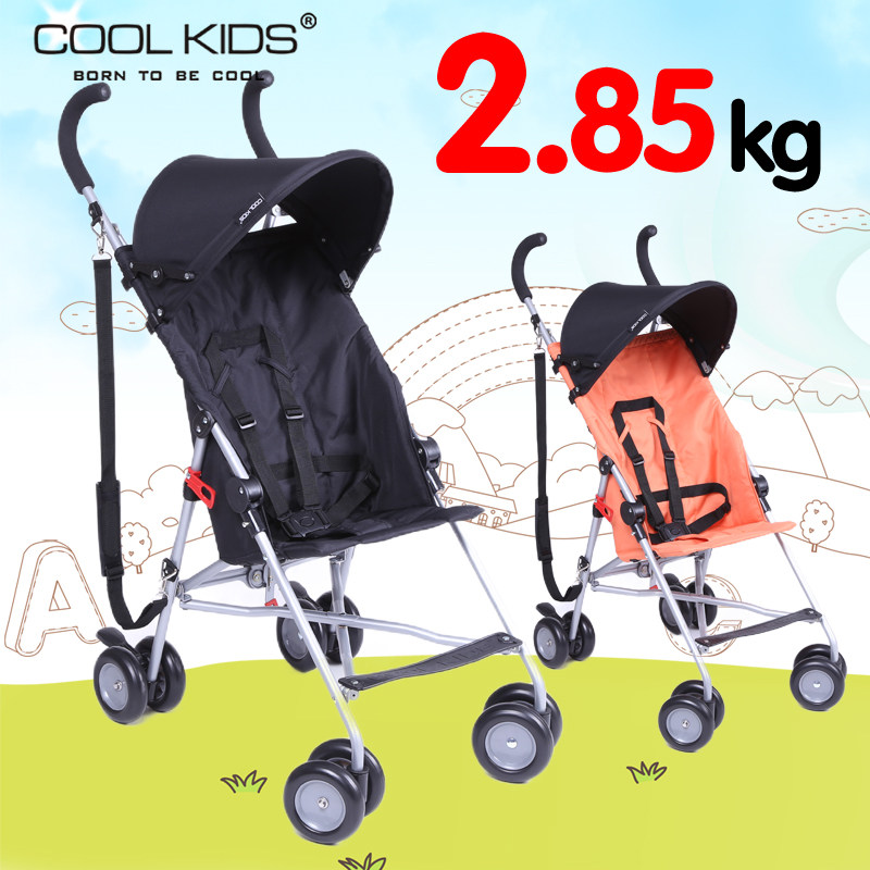 Japan COOLKIDS baby stroller portable folding shock absorber baby child cart umbrella car
