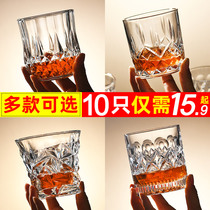 Whisky Wine Cup Foreign Wine Mug Crystal Glass Ins Wind Nordic Classical Home Beer High-end Wine Kit