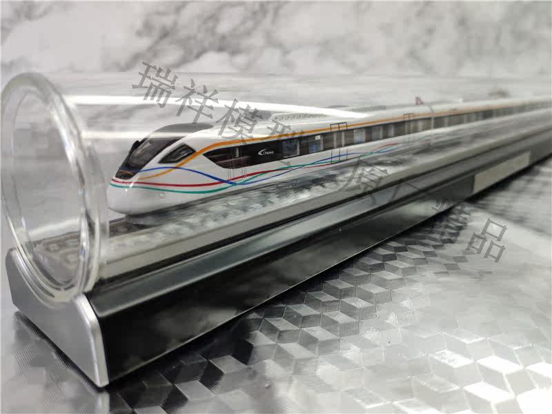 Модель поезда ho复兴号智能绿巨人和谐高铁火车仿真模型cr400afb铁路礼品动车 Train