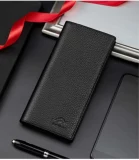 Кенгуру, вместительный и большой бумажник, кожаный картхолдер для водительских прав, из натуральной кожи