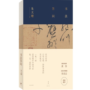 书法答问 朱天曙 书法入门常识 书法家黄惇推荐 中国艺术 书法 书学笔记 上海人民出版社