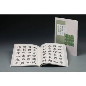 历代名碑名帖集字古文系列赵孟頫楷书集字古文名篇 历代名碑名帖集字古文系列兰亭序桃花源记陋室铭爱莲说心经 上海书画出版社
