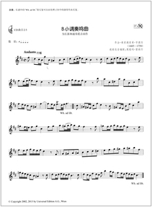 乐队伴奏长笛世界名曲集4 长笛入门书籍 管乐 器乐曲选集书籍 维也纳环球出版社原版引进 上海音乐出版社