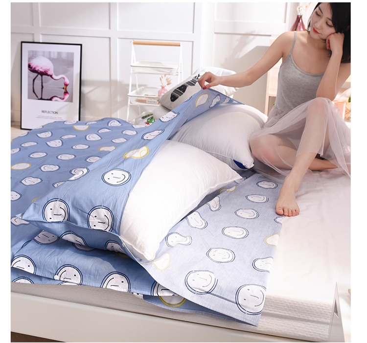 Cotton khách sạn du lịch túi ngủ khách sạn trên bẩn ngoài trời cotton siêu nhẹ xách tay khách sạn đôi vệ sinh lót