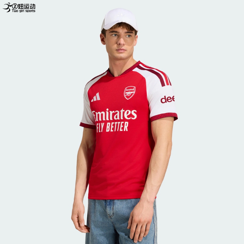 Adidas Men's Arsenal Jersey Home Fan Edition Premier League Short Sleeve Men's Jz3168 Jz3160