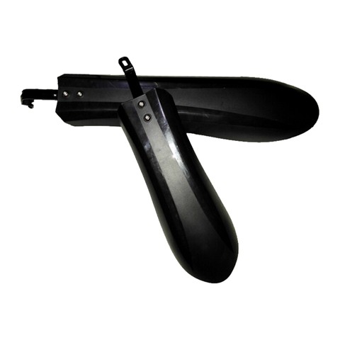 Snowmobile big tire mountain bike ultra-wide fender mud tile cover 20 inches 26 inches extended and widened waterproof water retaining