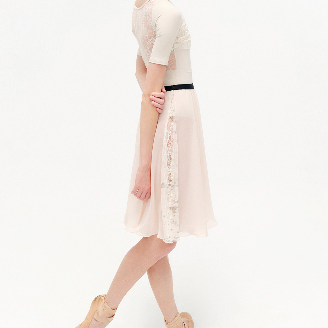 Typha レース 大きなスイング リハーサル スカート バレエ ダンス プロフェッショナル 360 度新デザイン 伸縮性 フリータイ