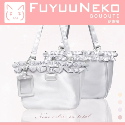 浮游猫 Оригинальная вместительная и большая дизайнерская сумка через плечо для школьников, японские и корейские