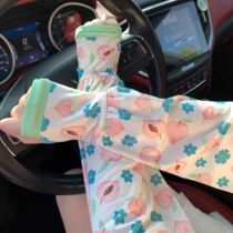 Japan Summer Japanese Department Broken Flowers Loose Ice sleeves Anti-UV Ice Sleeveless Sunscreen Protective Arm Bracelet