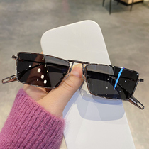 Japanese Stars Same Ink Mirror Retro Little Frame Street Pat-proof Ultraviolet Sunglasses Female Tide can be matched with myopia