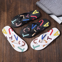 Japanese slippers wore a human slippers and summer beach fashion anti-smooth anti-smell new mans foot drag