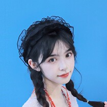 Japanese lace bowswim cap female new wear adjustable comfortable and relaxed head hot spring swimming