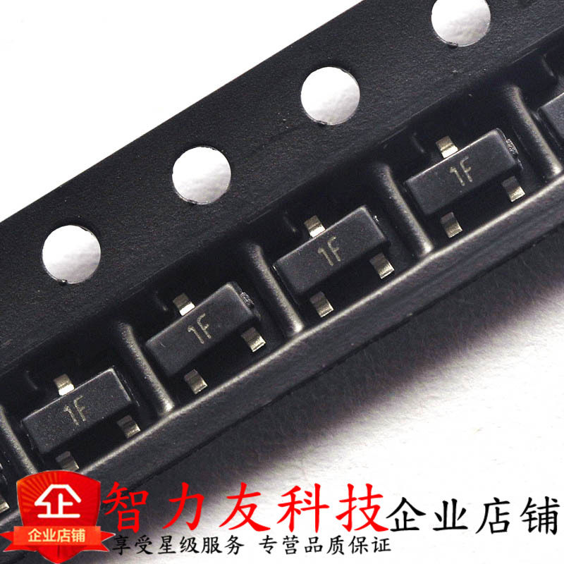 BC847 BC847B Screen Printing 1F 0 1A 45V SMD SOT-23 NPN Transistor Triode