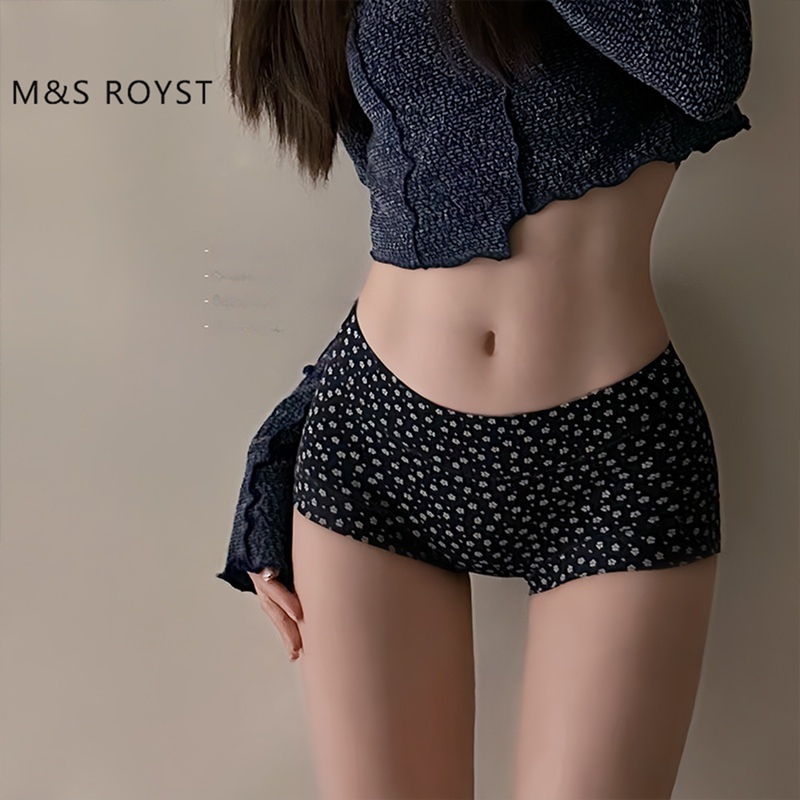 Victoria Pure Cotton Boxer Briefs for Women 2026 New Summer Antibacterial Mid-High Waist Hip-Covering Large Size Boxer Shorts