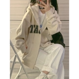 Весенняя толстовка, осенняя дизайнерская куртка с капюшоном, коллекция 2023, изысканный стиль, тренд сезона