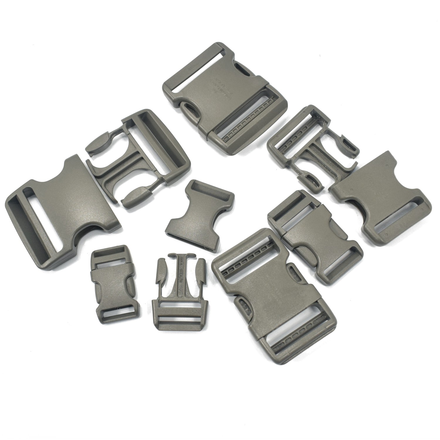 Donaford UTX Invisible Warrior Buckle Backpack Satchel Accessories DIY Grey