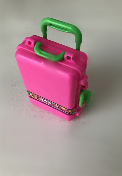 Có thể búp bê vali Barbie vali hộp vải 6 điểm bé hoàn thiện hộp phụ kiện nhà phụ kiện đồ chơi đồ chơi búp bê kèm phụ kiện