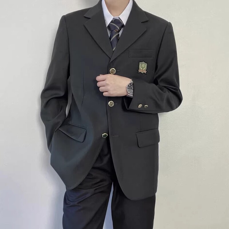 Benzuo Zhongxi Suit Dk Uniform Jk Jacket Suit Waist-Tightening 2025 College Style Student Basic Model Spring Slim Fit Women
