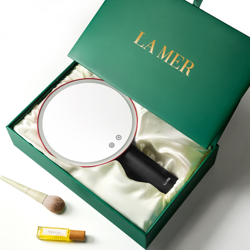 Lamer Makeup Mirror with Led Lights, Smart Desktop Vanity Mirror, Popular Fill Light Beauty Mirror, Birthday Gift