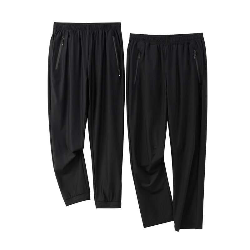 Clearance Summer Thin Cool Jogging Pants Men's Stretchy Sports Quick-Dry Long Pants Running Pants Fitness Sports