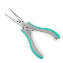 Taiwan Express Industry MAA-02 Import e-tip Pliers With Teeth Precision Electronic long tip Mouth pliers with teeth 6-inch pliers