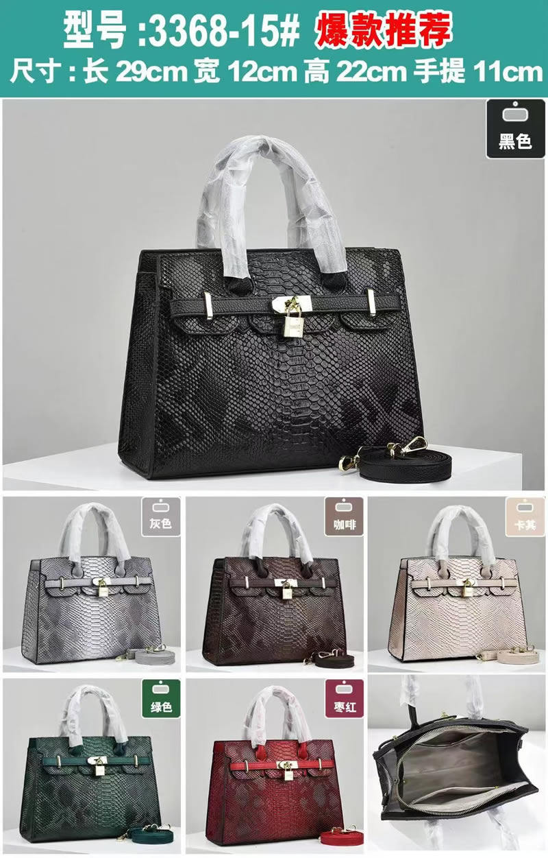 Crocodile Pattern Handbag 2025 New Model Multi-Way - Taobao product photo 8