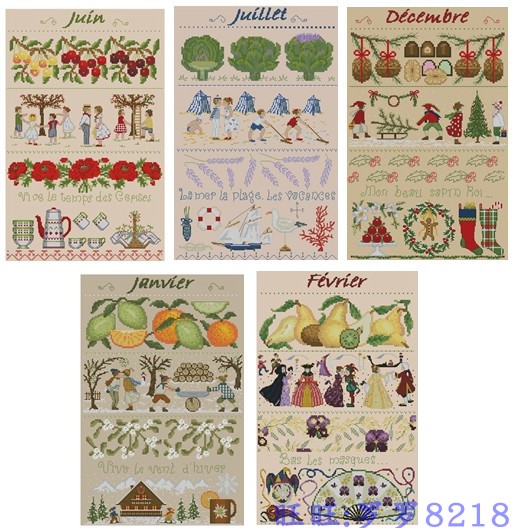 9577zz Fruit Vegetable Lovers DIY Cross embroidered replored source file XSDs