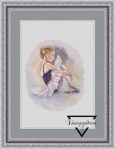 Cross Embroidered XSD Replode Saga Source File 14020 Ballet Girls