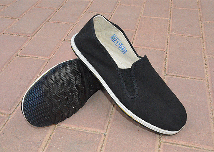 Pure Cotton Army Board Cloth Shoes Elastic opening sails shoes Sub-shoe Old Beijing Thousand Floor Cloth Shoes for men and women working shoes-Taobao