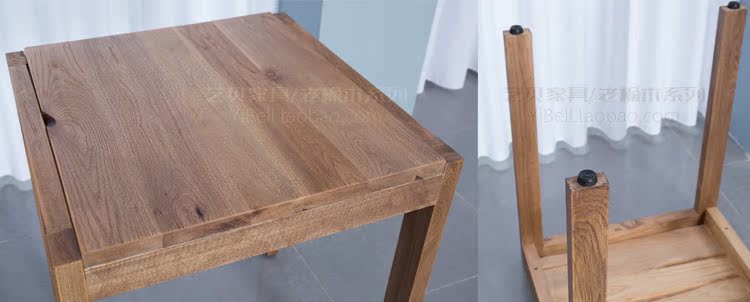 Old Elm Sofa Tea Table Cafe Bàn ghế kết hợp Retro Man Coffee Nhà hàng phương Tây Solid Wood Theme Restaurant Nội thất - FnB Furniture