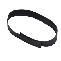 Elastic Velcro tie tie elastic strapping strap rubber strap wrist strap DIY accessories accessories Black 2 5CM5cm
