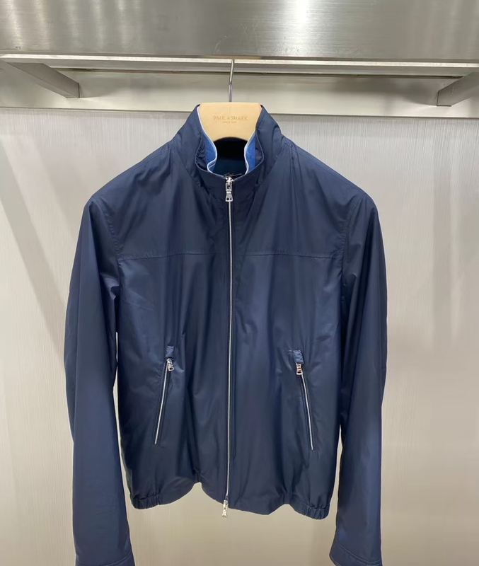 Italian Paul&Shark Men's New Spring and Autumn Stand-Collar Jacket, Tag Price 6990