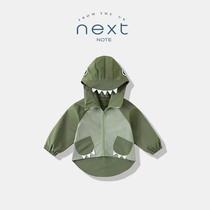 Childrens autumn windbreaker boys coat spring and autumn 2024 new style autumn windbreaker for children and middle-aged children trendy handsome boys cool