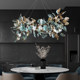 Restaurant Chandelier, Modern Light Luxury, High-End Main Light, All-Copper Crystal, Grand Villa Designer, Artistic and Creative Living Room Light