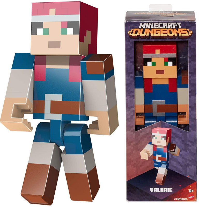 我的世界地下城人物模型可動玩具minecraft Dungeons 我的世界地下城人物模型可動玩具minecraft Dungeons