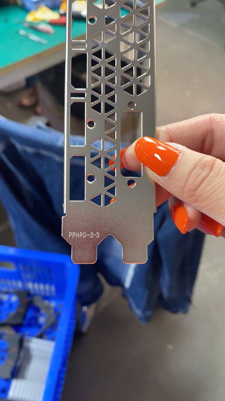 Customized original Mingxuan 574 strip Graphics card iron strip stop PPHPD-2-3