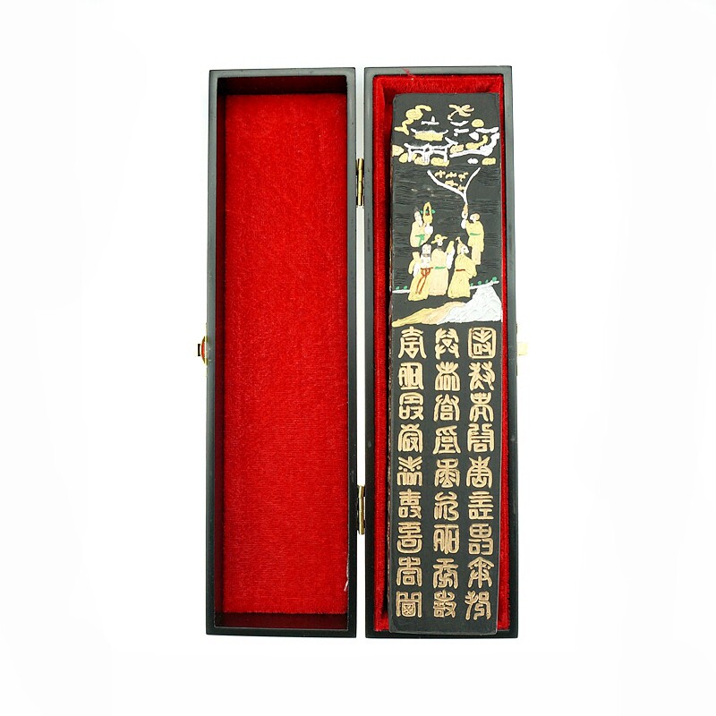 Old Hu Kaiwen emblem ink large ink block ink ingots Boutique emblem ink Smoked Ink Gift Ink 100 Shou 32 Two
