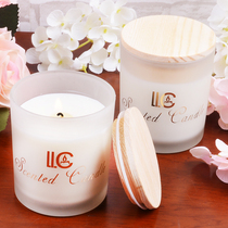 Incense scented candle cup Fragrance candle gift box Natural soy wax smoke-free candle Hotel SPA bedroom candle