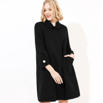 Taobao photography Clothing shooting Jacket coat autumn and winter womens clothing shooting outer mold patchwork model shooting product photography