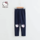 Quần áo trẻ em Hellokitty 2018 mới dành cho trẻ em quần legging mùa đông quần dày cho bé gái quần rung lắc cùng một đoạn