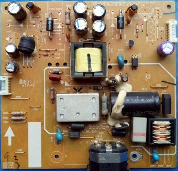 Tsinghua Tongfang LE22BW-D 22-inch LCD flat panel display circuit for high voltage boost backlight power board Y