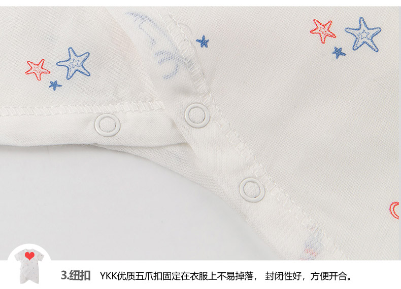 Liying quần áo trẻ sơ sinh mùa hè tay ngắn bướm nam và nữ jumpsuit cotton gạc 2019 - Áo liền quần áo khoác liền quần hình thú