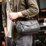 Оригинальная сексуальная кожаная сумка на одно плечо для отдыха, из натуральной кожи