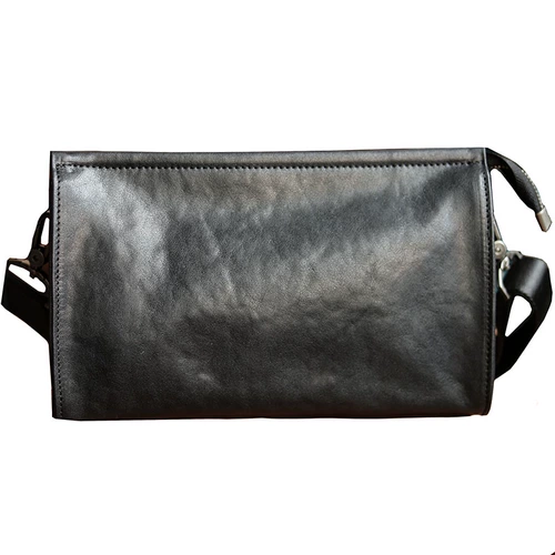 Оригинальная сумка на одно плечо, кожаная маленькая сумка клатч, сумка с петлей на руку для отдыха, коллекция 2023, из натуральной кожи