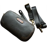 Высококачественная нагрудная сумка, кожаная маленькая сумка клатч, вместительная и большая сумка на одно плечо, из натуральной кожи