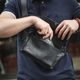 Saye ຕົ້ນສະບັບຂອງຜູ້ຊາຍຍີ່ປຸ່ນຄຸນນະພາບທີ່ແທ້ຈິງຖົງຫນ້າເອິກຜັກ tanned cowhide shoulder crossbody bag commuter casual backpack trend