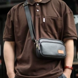 Оригинальная летняя маленькая небольшая сумка, сумка на одно плечо, из натуральной кожи